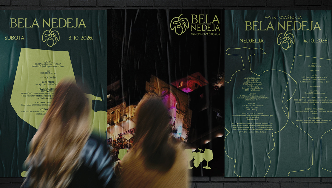 bela nedeja, rebranding, vizualni identitet, fabula