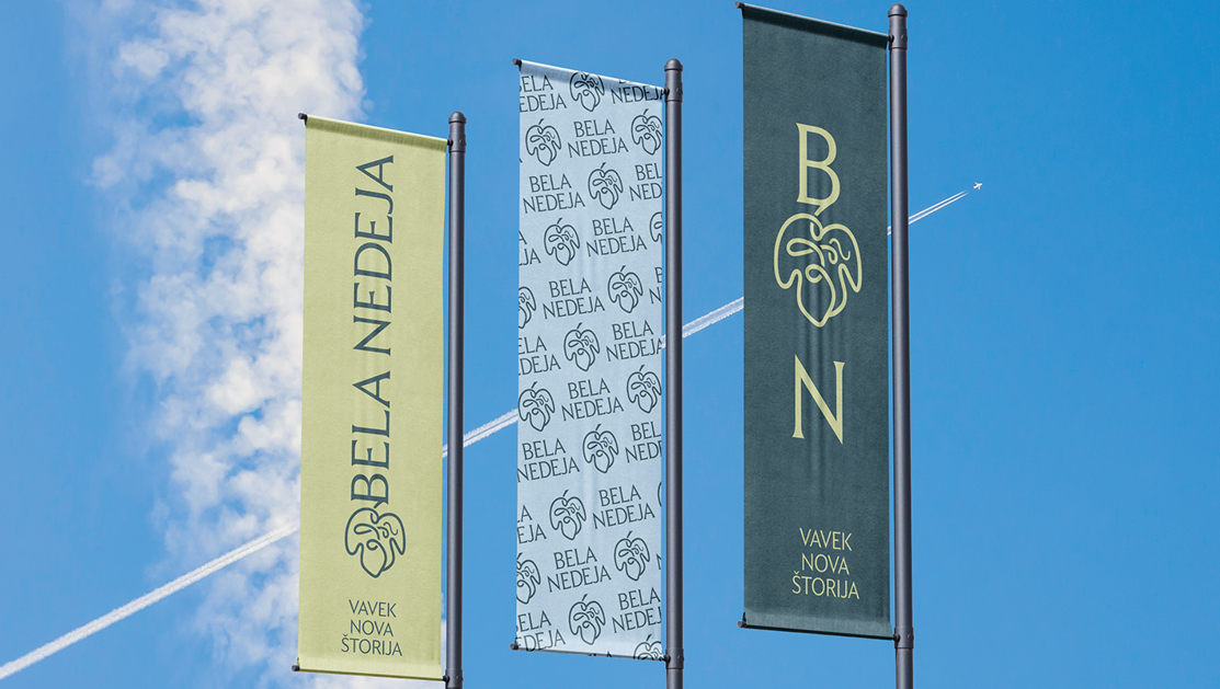 bela nedeja, rebranding, vizualni identitet, fabula