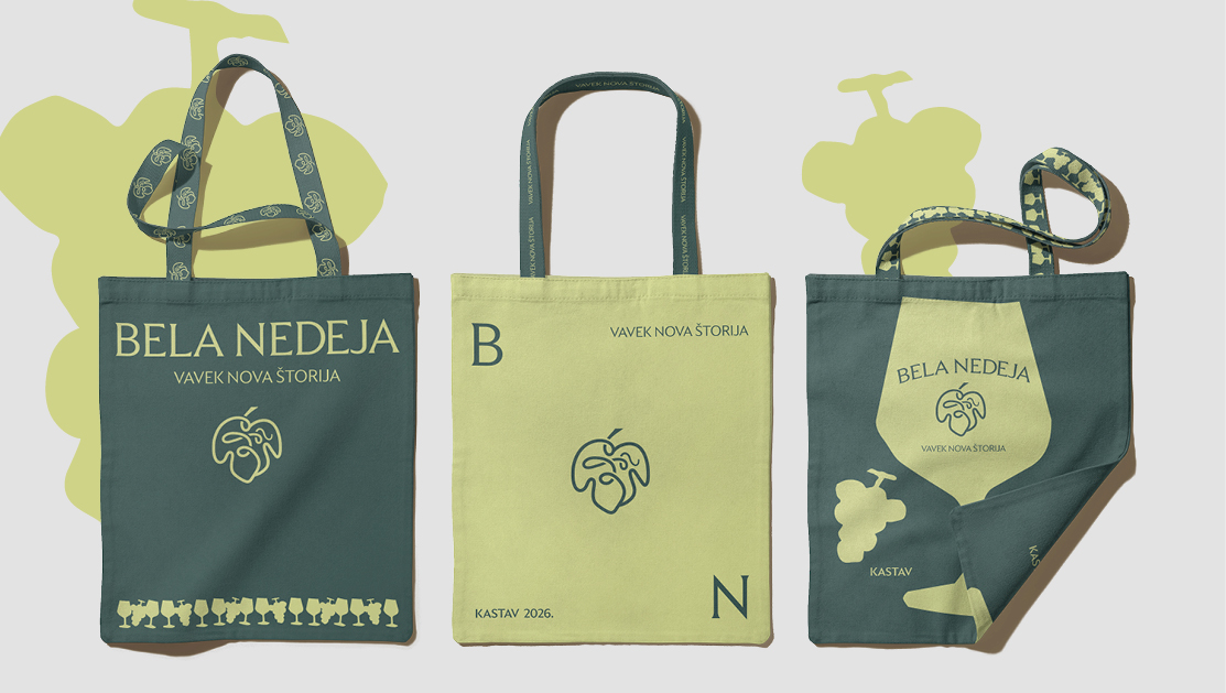 bela nedeja, rebranding, vizualni identitet, fabula