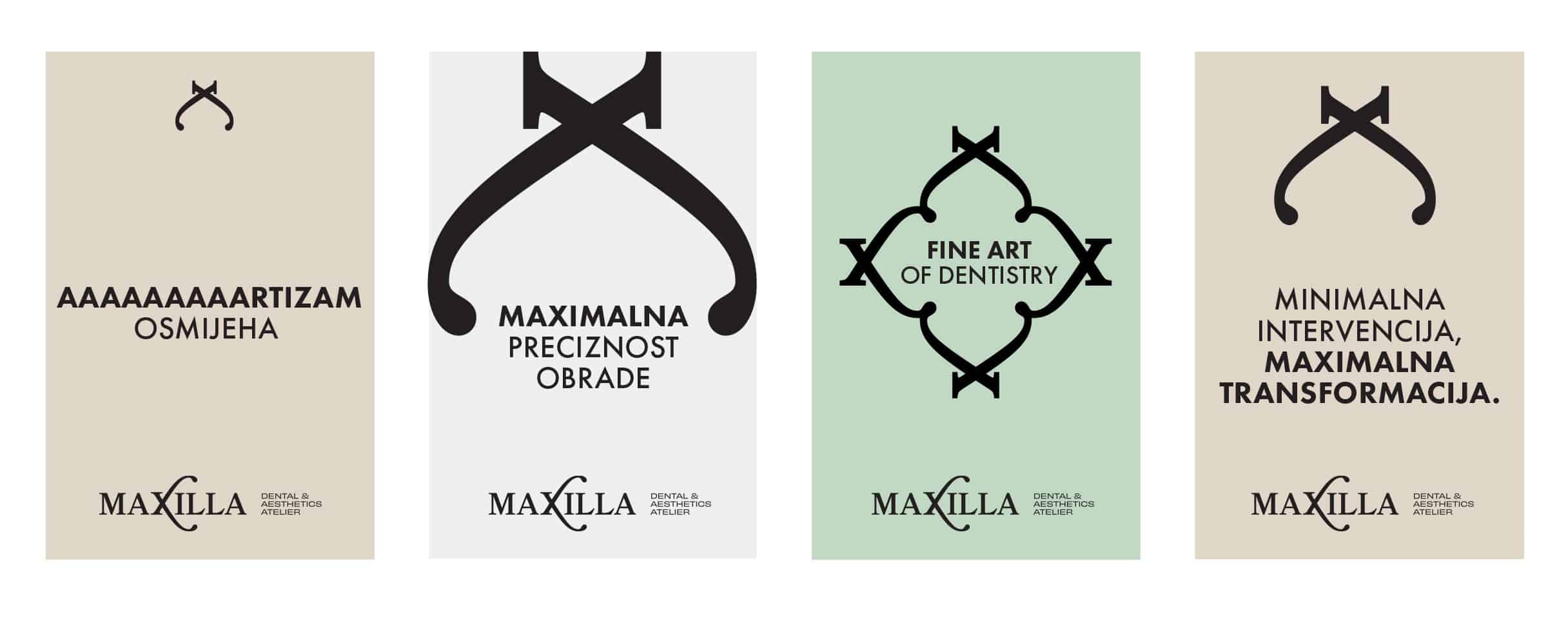 Maxilla - Branding, Verbalni identitet, vizualni identitet