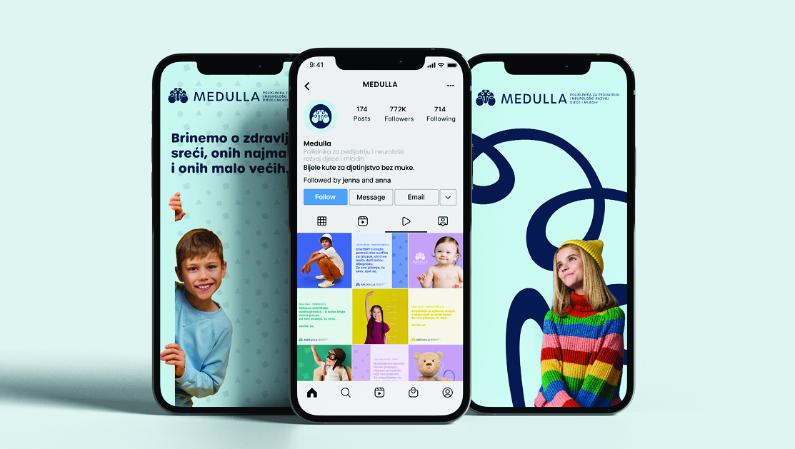 medulla, branding, verbalni identitet, vizualni identitet, fabula