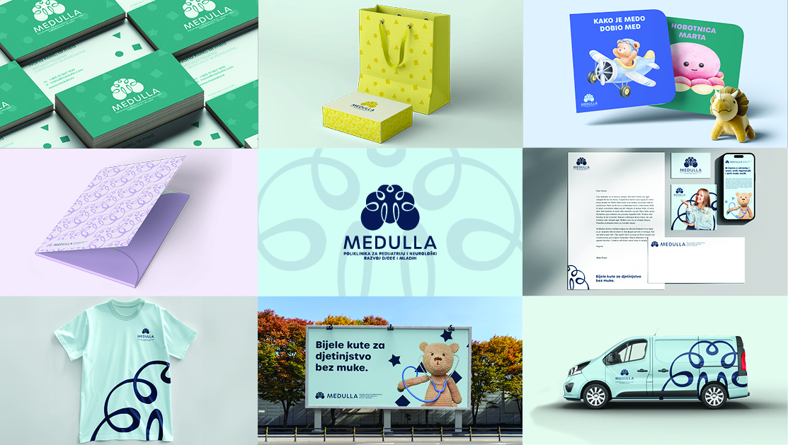 medulla, branding, verbalni identitet, vizualni identitet, fabula